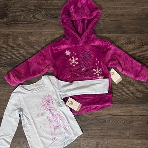 Frozen - Limited Edition Disney Sherpa Pullover and Soft Long sleeve tee